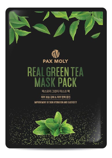 Pax Moly Maska w płachcie łagodząca z ekstraktem zielonej herbaty 25ml Pax Moly