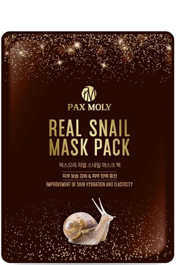 Pax Moly, Maska w płachcie z filtratem ze śluzu ślimaka, 25ml Pax Moly