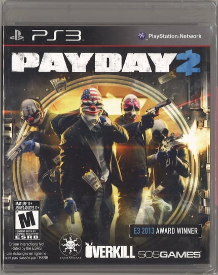 PayDay 2 (PS3) NAMCO Bandai