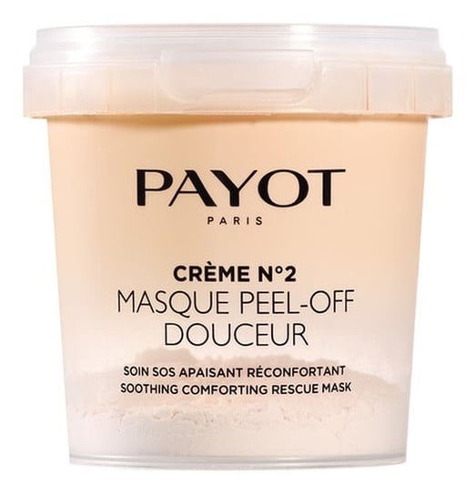 Payot, Creme no 2 masque peel off douceur, Łagodząca maska do twarzy przywracająca komfort, 10 g Payot