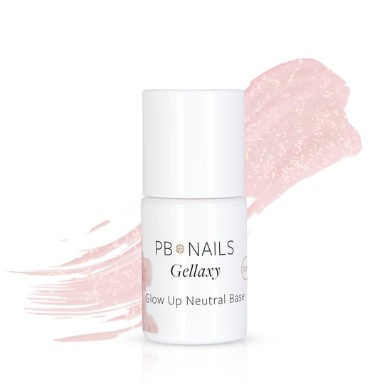 PB NAILS Baza hybrydowa Glow Up Neutral Base - 10ml PB Nails