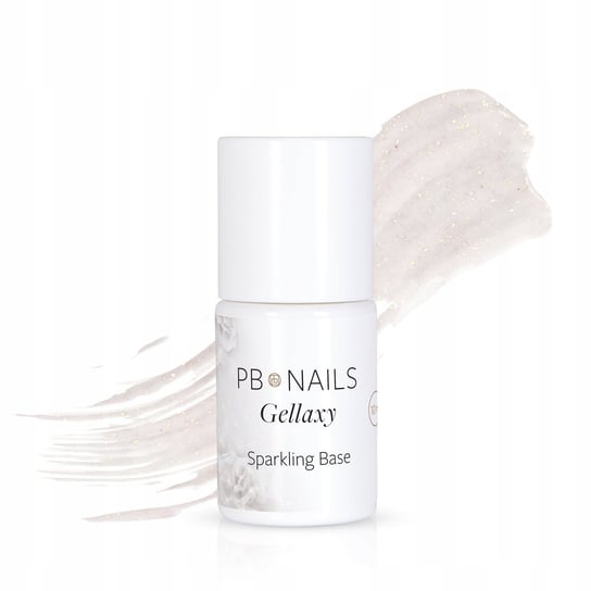PB Nails, Baza hybrydowa  Sparkling Base Bianco 10ml PB Nails