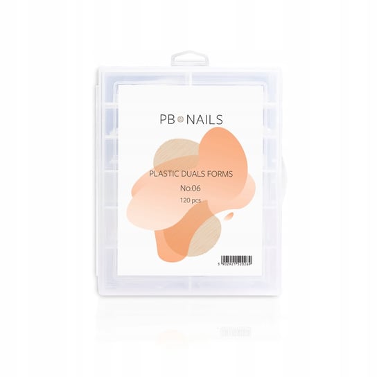 PB Nails, Górne formy Owal, 120 szt. PB Nails