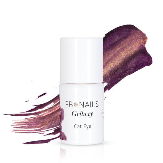 Pb Nails, Lakier hybrydowy Cat Eye GE814, 10 ml PB Nails