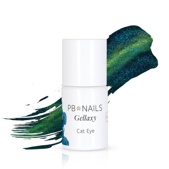 Pb Nails, Lakier hybrydowy Cat Eye GE815, 10 ml PB Nails
