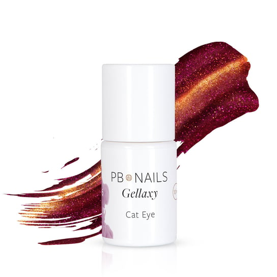 Pb Nails, Lakier hybrydowy Cat Eye GE816, 10 ml PB Nails