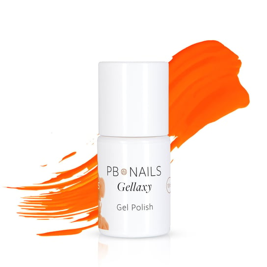 Pb Nails, Lakier hybrydowy GE105 Miss Orange, 10 ml PB Nails