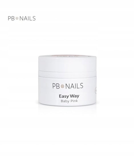 PB Nails, Żel budujący Easy Way Baby Pink, 50 g PB Nails
