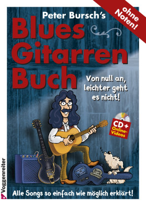 PB's Bluesgitarrenbuch (CD+DVD) Bursch Peter