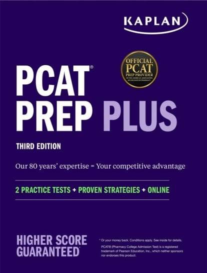 PCAT Prep Plus: 2 Practice Tests + Proven Strategies + Online Kaplan Test Prep