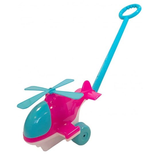 Pchanka Helikopter Różowy Zabawka Dla Dzieci Trifox