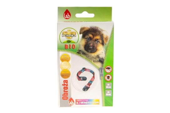 PCHEŁKA Obroża BIO przeciw pchłom i kleszczom JUNIOR 30cm LAB