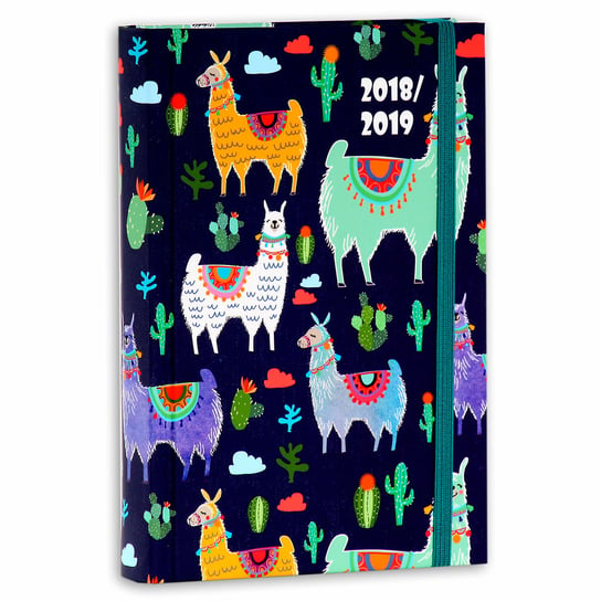 PD Lama, kalendarz książkowy 2018/2019, format B6 Eurograf