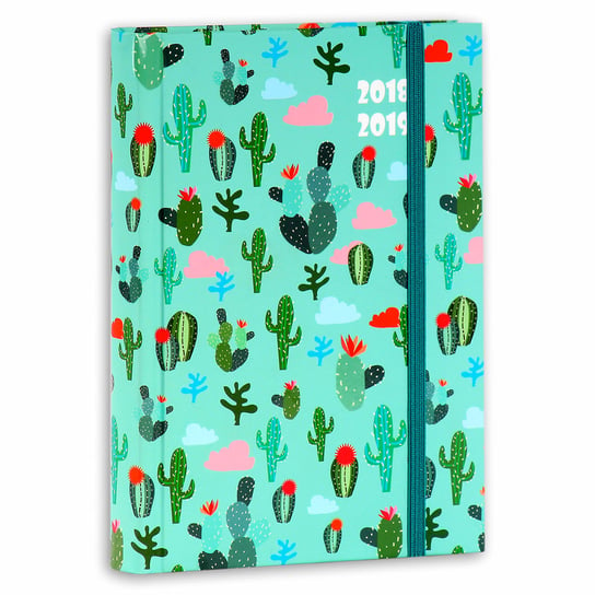 PD Lama, kalendarz książkowy 2018/2019, format B6, Kaktus 
