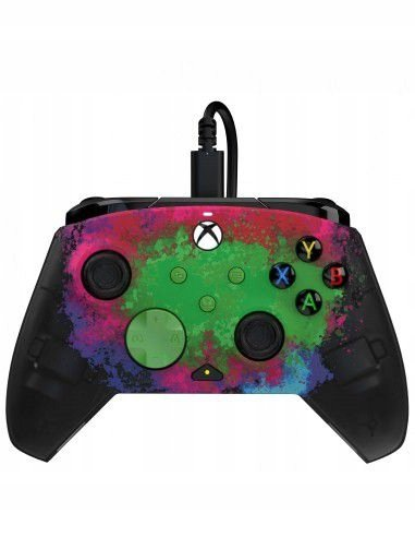PDP REMATCH WIRED CONTROLLER GLOW SPACE DUST XBOX PDP
