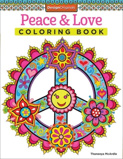 Peace & Love Coloring Book McArdle Thaneeya