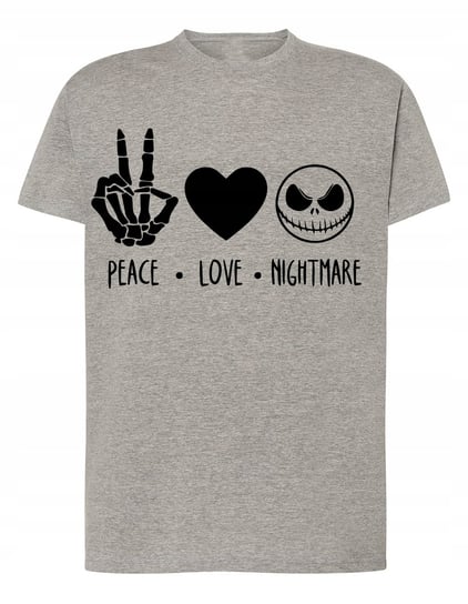 Peace Love Nightmare T-shirt MODNY Rozm.XL Inna marka