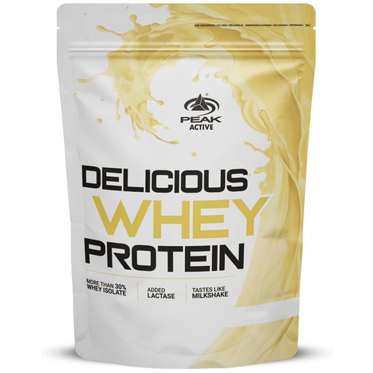 PEAK Delicious Whey Protein 450g Vanilla Milkshake Peak