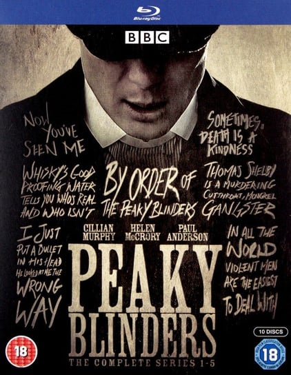 Peaky Blinders: The Complete Season 1-5 Box Set Harper Tom, Byrne Anthony, McCarthy Colm, Bathurst Otto, Caffrey David, Mielants Tim