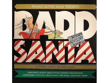 Peanut Butter Wolf Presents Badd Santa (A Stones Throw Records Xmas), płyta winylowa Various Artists