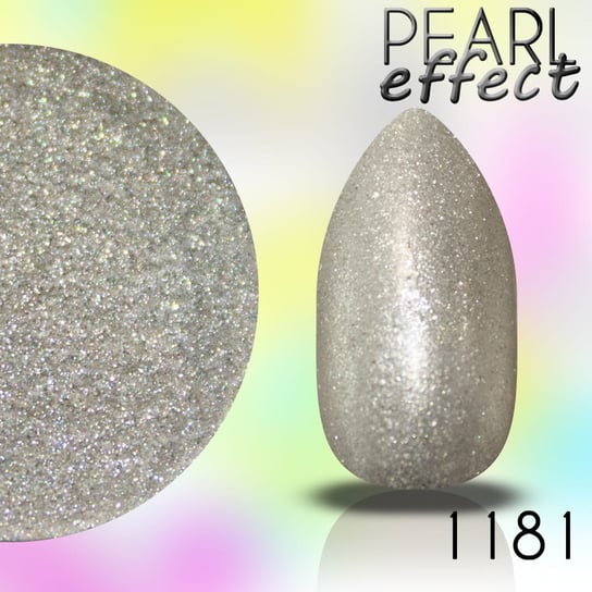 Pearl Effect 0,5g (nr1181) - efekt mieniącej się perły - pyłek na lakiery hybrydowe, żele uv i akryl + PACYNKA Inna marka