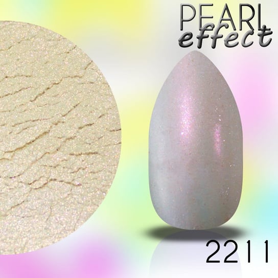 Pearl Effect 0,5g (nr2211) - efekt mieniącej się perły - pyłek na lakiery hybrydowe, żele uv i akryl + PACYNKA Inna marka