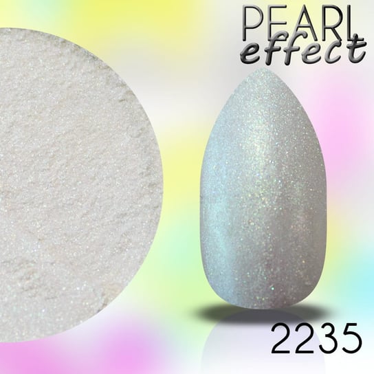 Pearl Effect 0,5g (nr2235) - efekt mieniącej się perły - pyłek na lakiery hybrydowe, żele uv i akryl + PACYNKA Inna marka