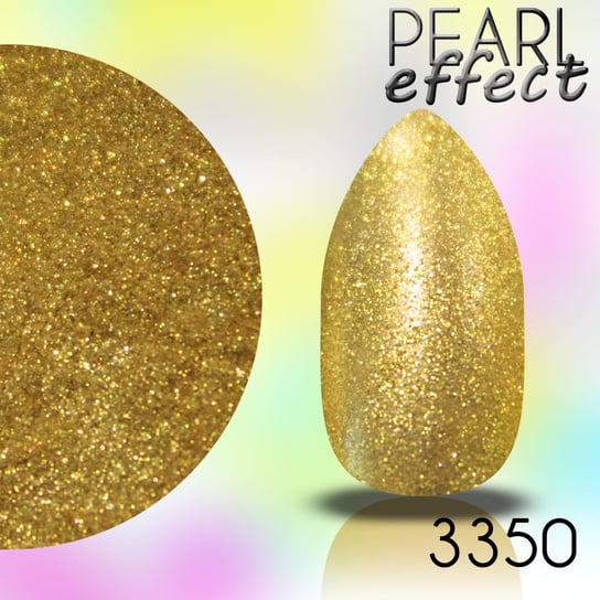 Pearl Effect 0,5g (nr3350) - efekt mieniącej się perły - pyłek na lakiery hybrydowe, żele uv i akryl + PACYNKA Inna marka