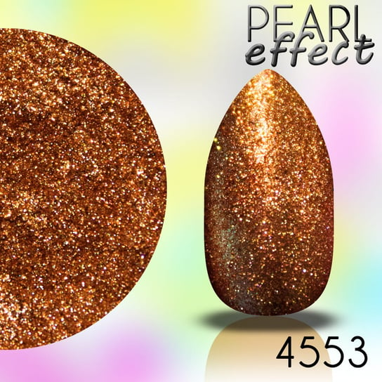 Pearl Effect 0,5g (nr4553) - efekt mieniącej się perły - pyłek na lakiery hybrydowe, żele uv i akryl + PACYNKA Inna marka