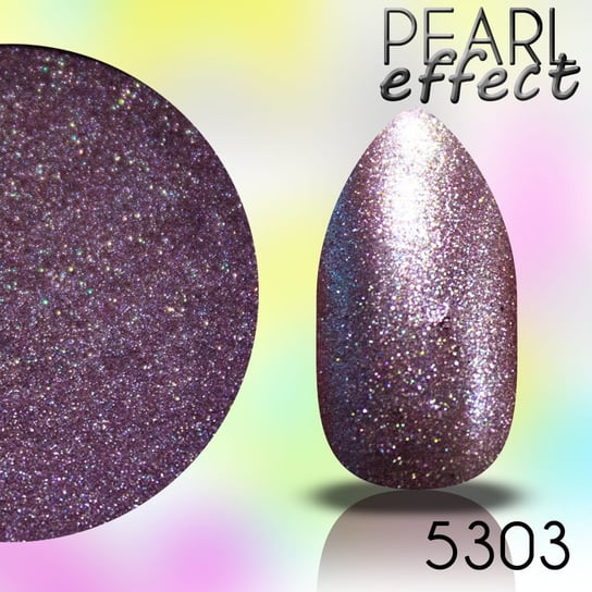 Pearl Effect 0,5g (nr5303) - efekt mieniącej się perły - pyłek na lakiery hybrydowe, żele uv i akryl + PACYNKA Inna marka