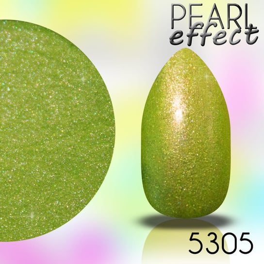 Pearl Effect 0,5g (nr5305) - efekt mieniącej się perły - pyłek na lakiery hybrydowe, żele uv i akryl + PACYNKA Inna marka