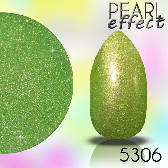 Pearl Effect 0,5g (nr5306) - efekt mieniącej się perły - pyłek na lakiery hybrydowe, żele uv i akryl + PACYNKA Inna marka