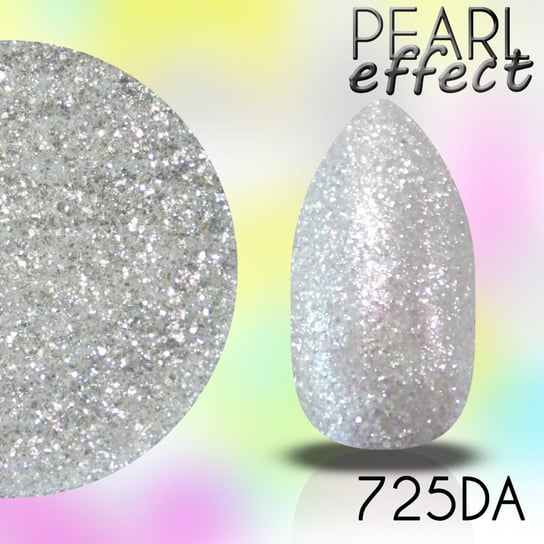 Pearl Effect 0,5g (nr725da) - efekt mieniącej się perły - pyłek na lakiery hybrydowe, żele uv i akryl + PACYNKA Inna marka