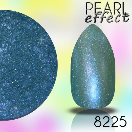 Pearl Effect 0,5g (nr8225) - efekt mieniącej się perły - pyłek na lakiery hybrydowe, żele uv i akryl + PACYNKA Inna marka