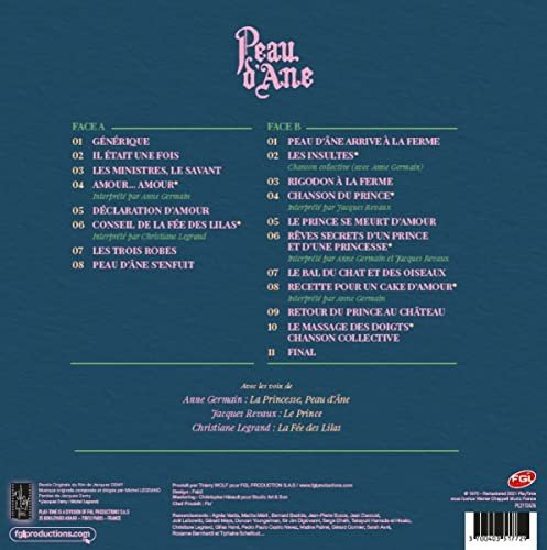 Peau DAne (Michel Legrand), płyta winylowa Various Artists