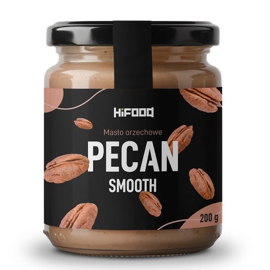 PECAN SMOOTH 100% Masło z orzechów Pecan HiFOOD PREMIUM HiFood