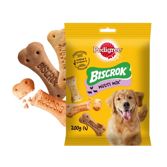 Pedigree, Biscrok przysmaki dla psa mix smaków 200g PEDIGREE