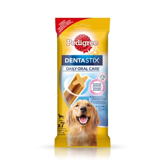 PEDIGREE DentaStix przysmaki dentystyczne dla psa duże rasy 7 szt. 270 g PEDIGREE