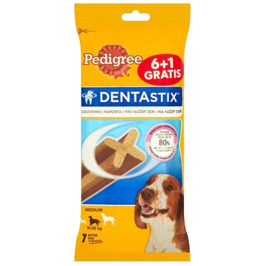 PEDIGREE DentaStix przysmaki dentystyczne dla psa średnie rasy 7 szt. 180 g Mars