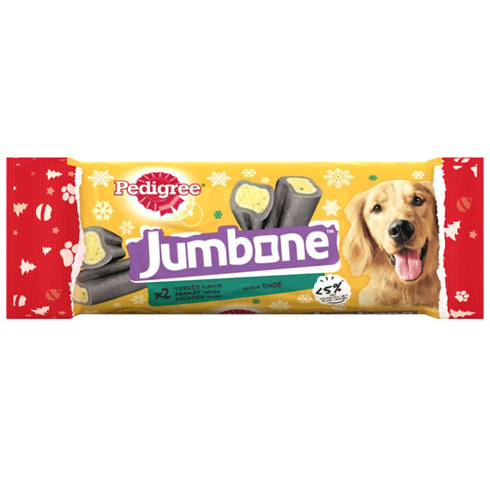 PEDIGREE® Jumbone™ (średnie rasy) przysmak o aromacie indyka dla dorosłych psów – 180 g PEDIGREE