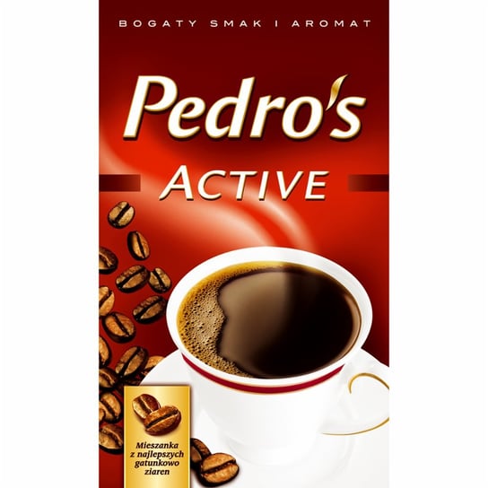 Pedros Active Kawa mielona 500g Pedros