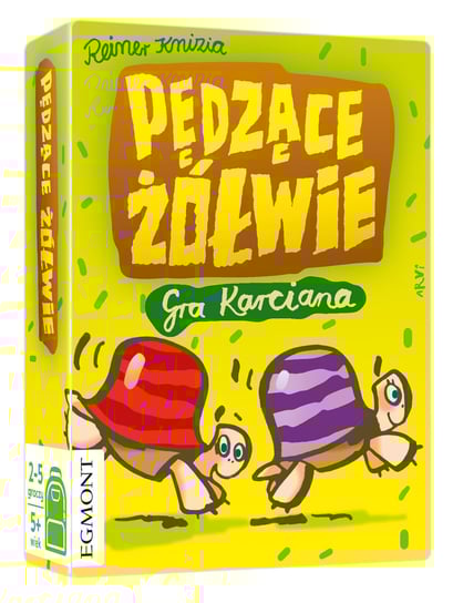 Pędzące Żółwie, gra karciana, Egmont Egmont