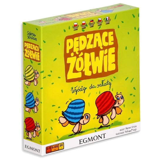 Pędzące żółwie, gra rodzinna, Egmont Egmont