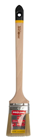 Pędzel kątowy professional 63mm rączka drewniana, uniwersalny Proline Proline