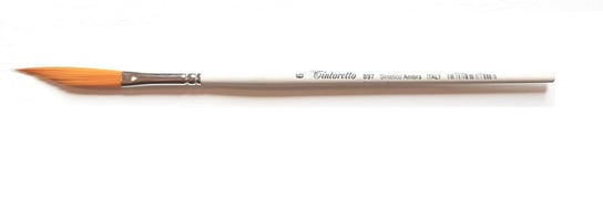 Pędzel Tintoretto Typu Dagger 6 Sztyletbursztynowy Syntetyk Tintoretto
