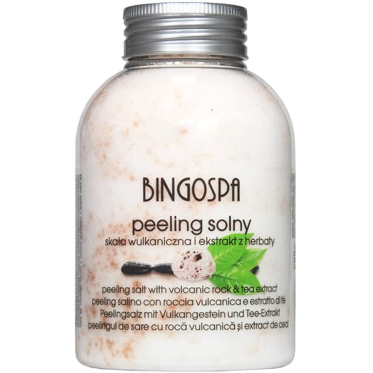 Peeling solny ze skałą wulkaniczną i herbatą BINGOSPA BINGOSPA