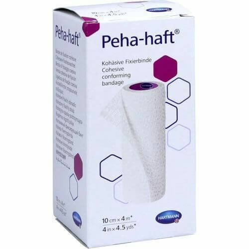 Peha-Haft Latex Free, opaska elastyczna, 4m x 10cm, 1 sztuka Hartmann