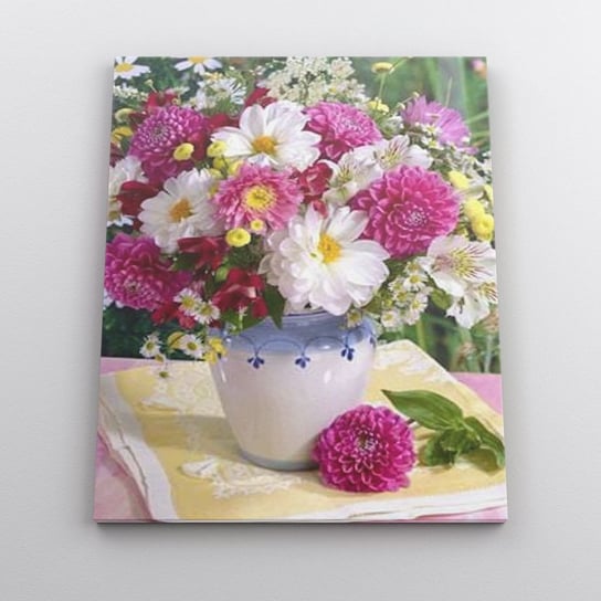 Pęk kwiatów - Malowanie po numerach 50x40 cm ArtOnly