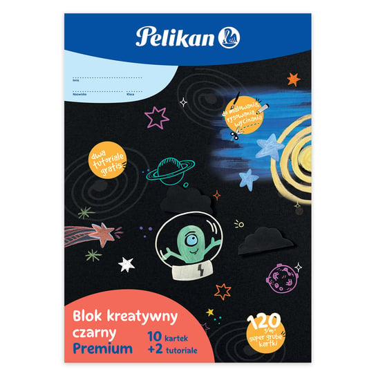 Pelikan, Blok kreatywny czarny A4 premium Pelikan