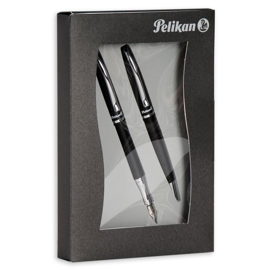 Pelikan, pióro wieczne Jazz Elegance + długopis Herlitz